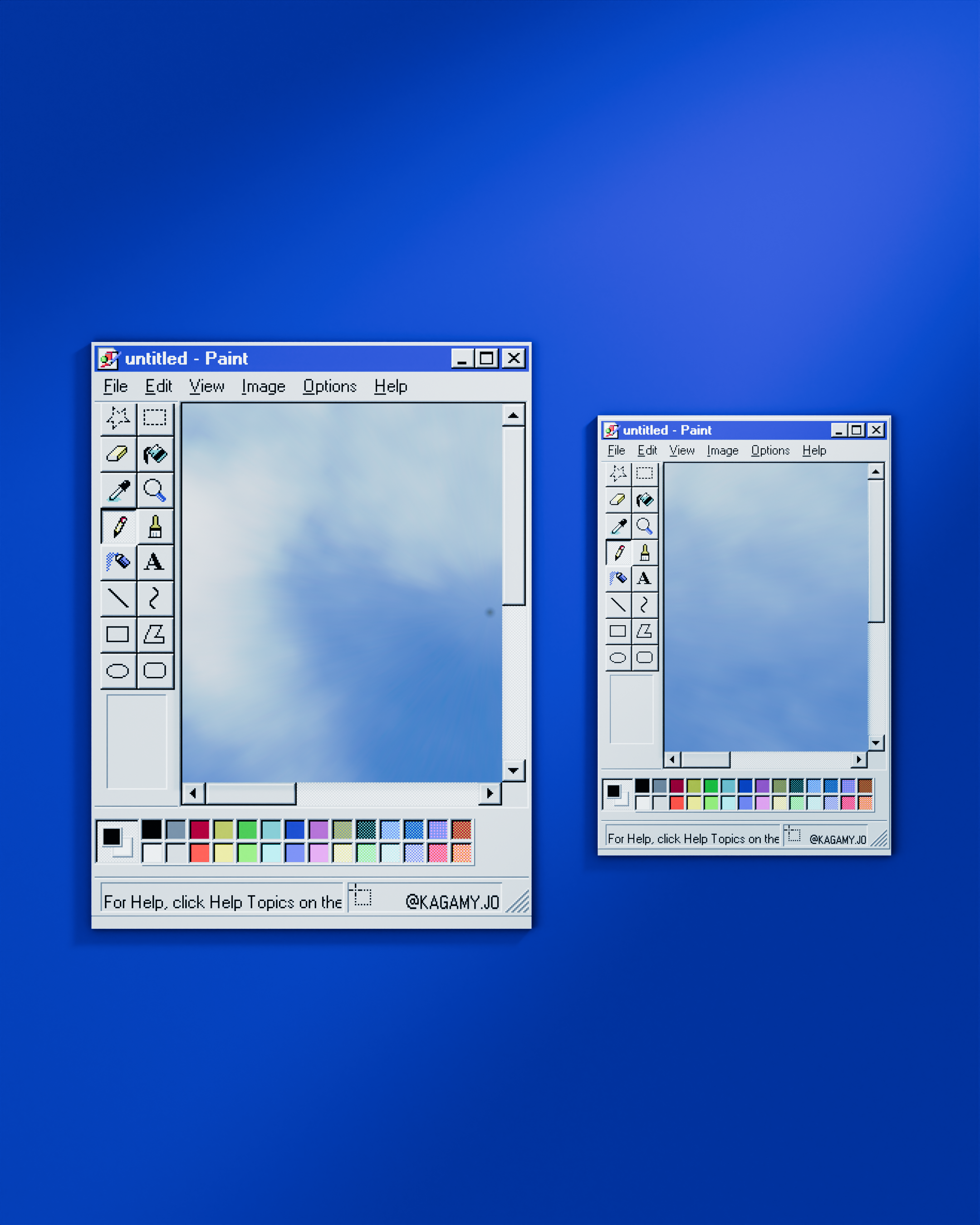 MS Paint mirror